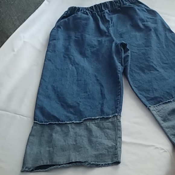 DESIGNED BY PUDDING Pants - DESIGNED BY PUDDING CULOTTES  JEANS